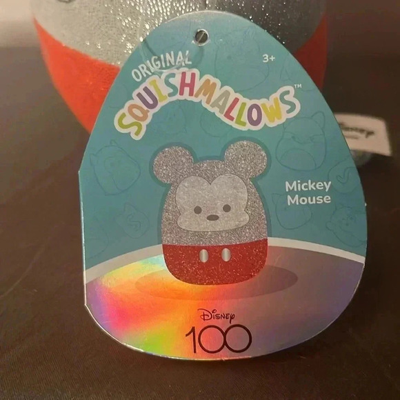 Squishmallow Disney 100th Anniversary Mickey Mouse 5" New with tags - Picture 4 of 5